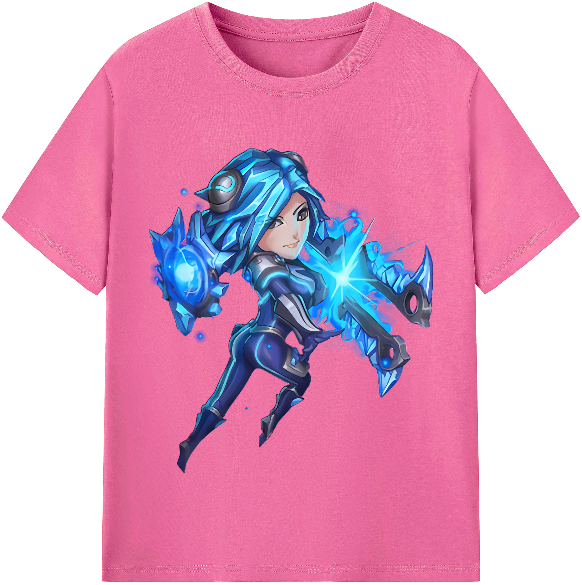 （画像用） リーグ・オブ・レジェンド League of Legends LOL レディースカジュアルプリントTシャツ（綿100％）